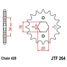 звезда ведущая JTF 264 звезда ведущая JTF 264