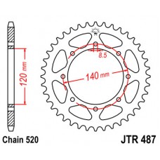 звезда ведомая JTR 487 звезда ведомая JTR 487